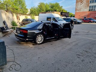 2015 Audi A8 Long III (D4) Рестайлинг, чёрный, 2100000 рублей, вид 3