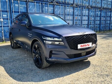 2022 Genesis GV80 I, синий, 8450000 рублей, вид 2