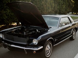 1966 Ford Mustang I, синий, 5300000 рублей, вид 3