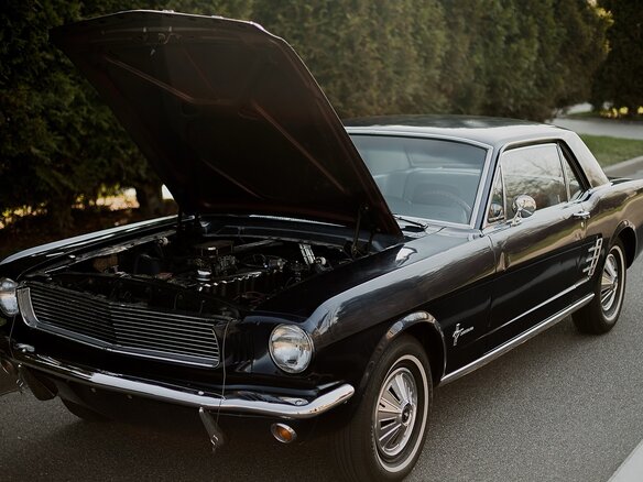1966 Ford Mustang I, синий, 5300000 рублей - вид 2