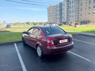 2007 Hyundai Verna II, красный, 300000 рублей, вид 4