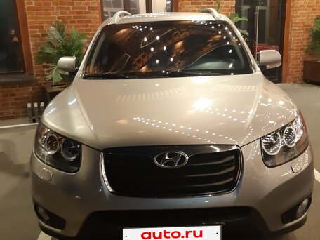 2011 Hyundai Santa Fe II Рестайлинг, серый, 1350000 рублей, вид 4