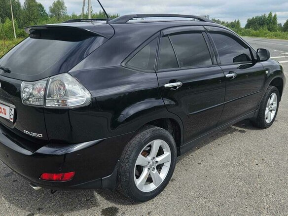 2007 Lexus RX 350 II Рестайлинг, чёрный, 1250000 рублей - вид 6
