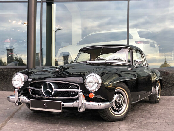 1960 Mercedes-Benz 190 SL R121, чёрный
