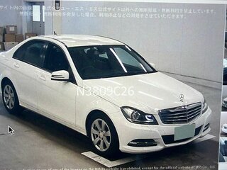 2012 Mercedes-Benz C-Класс 180 BlueEFFICIENCY III (W204) Рестайлинг, белый, 1350000 рублей, вид 3