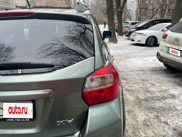 2013 Subaru XV I, зелёный, 1450000 рублей - вид 11