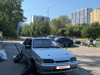 2005 Lada (ВАЗ) 2114, серебристый, 70000 рублей, вид 4