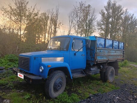1993 ГАЗ-САЗ 3507, голубой, 330000 рублей, вид 1