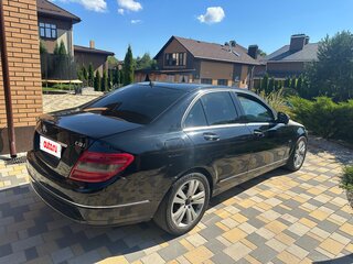 2008 Mercedes-Benz C-Класс 200 III (W204), чёрный, 615000 рублей, вид 5