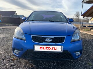 2010 Kia Rio II Рестайлинг, синий, 399999 рублей, вид 5