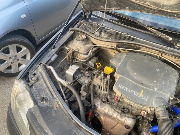 2007 Renault Logan I, серый, 220000 рублей - вид 17
