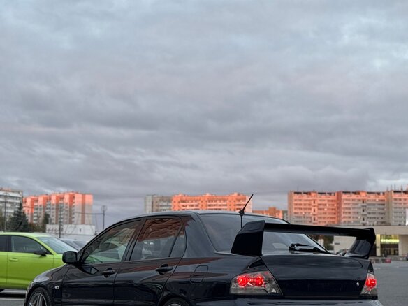 2002 Mitsubishi Lancer Evolution VII, синий - вид 24