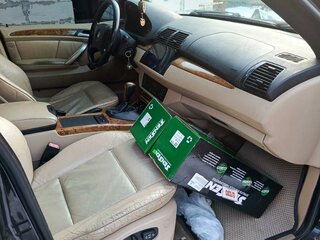 2000 BMW X5 4.4i I (E53), чёрный, 1090000 рублей, вид 4
