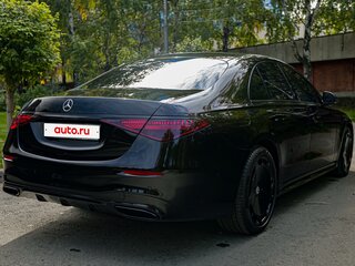 2022 Mercedes-Benz S-Класс 400 d 4MATIC VII (W223), синий, 11500000 рублей, вид 4