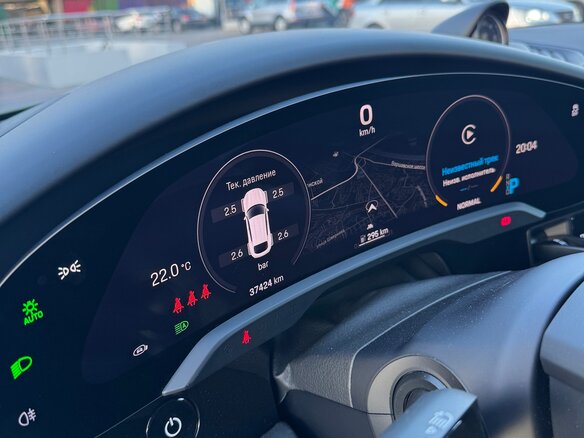 2021 Porsche Taycan 4S Cross Turismo I, зелёный - вид 12