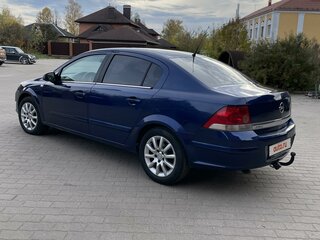 2008 Opel Astra H Рестайлинг, синий, 499999 рублей, вид 3