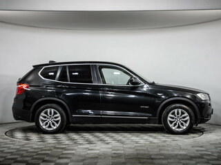 2012 BMW X3 28i xDrive II (F25), чёрный, 1285000 рублей, вид 4