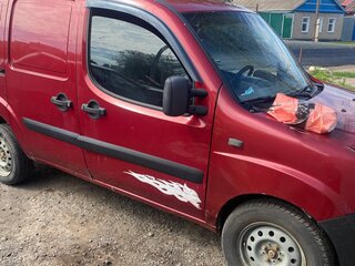 2008 Fiat Doblo I Рестайлинг, красный, 360000 рублей, вид 3