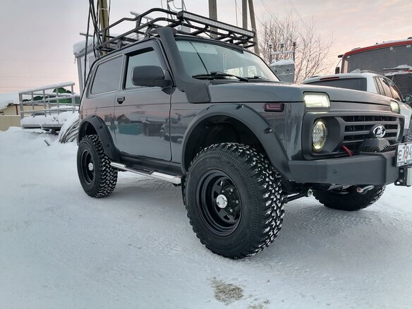 2020 Lada (ВАЗ) 2121 (4x4) Bronto I Рестайлинг, серый - вид 5