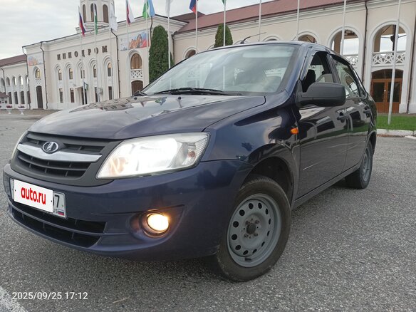 2014 Lada (ВАЗ) Granta I, синий, 395000 рублей - вид 14