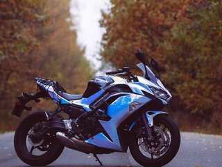 2020 Kawasaki Ninja 650, розовый, 700000 рублей, вид 5