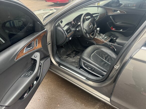 2012 Audi A6 IV (C7), серый, 1380000 рублей - вид 10
