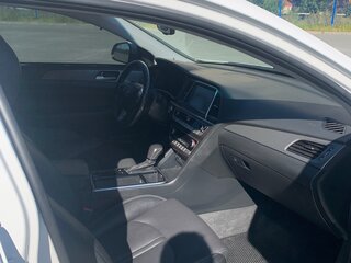 2018 Hyundai Sonata VII (LF) Рестайлинг, белый, 2200000 рублей, вид 5