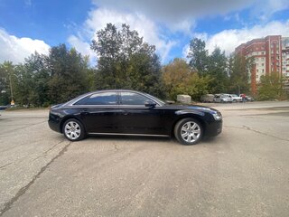 2012 Audi A8 Long III (D4), чёрный, 1630000 рублей, вид 3