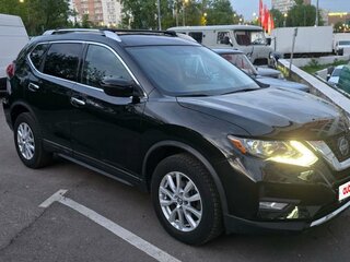 2018 Nissan Rogue II Рестайлинг, чёрный, 1800000 рублей, вид 2