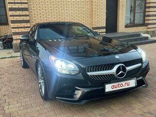 2017 Mercedes-Benz SLC 300 I (R172), чёрный, 3700000 рублей, вид 4