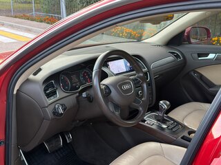2013 Audi A4 IV (B8) Рестайлинг, красный, 1370000 рублей, вид 5