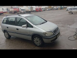 2002 Opel Zafira A, серебристый, 340000 рублей, вид 1