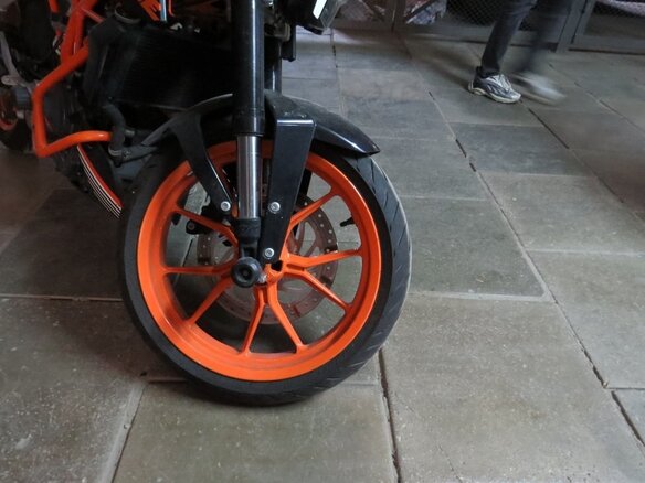 2014 KTM 390 Duke, оранжевый, 370000 рублей - вид 10
