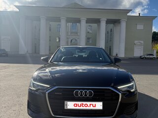 2021 Audi A6 45 TFSI V (C8), чёрный, 2900000 рублей, вид 2