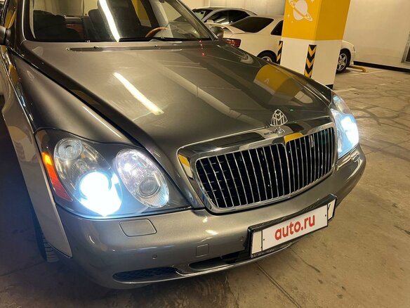 2003 Maybach 57 I, серебристый, 10000000 рублей - вид 18