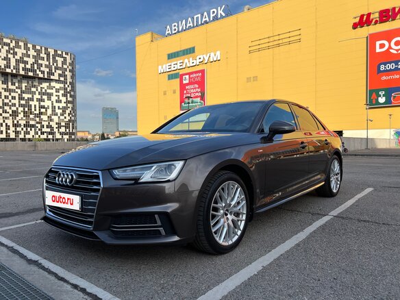 2016 Audi A4 V (B9), коричневый, 2200000 рублей
