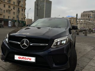 2018 Mercedes-Benz GLE Coupe AMG 43 AMG I (C292), синий, 4350000 рублей, вид 1