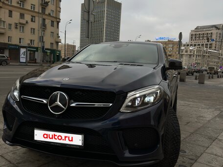 2018 Mercedes-Benz GLE Coupe AMG 43 AMG I (C292), синий, 4350000 рублей, вид 1