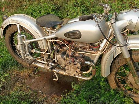 1963 Урал M-62, серебристый, 150000 рублей, вид 4
