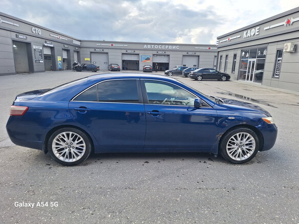 2007 Toyota Camry VI (XV40), синий, 690000 рублей - вид 4