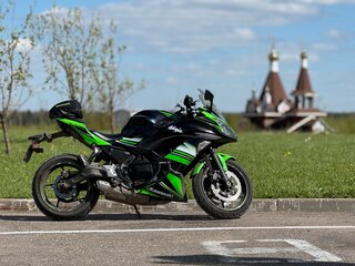 2017 Kawasaki Ninja 650, зелёный, 600000 рублей, вид 1