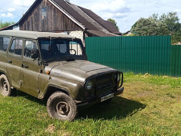 1996 УАЗ 3151, зелёный, 220000 рублей - вид 1
