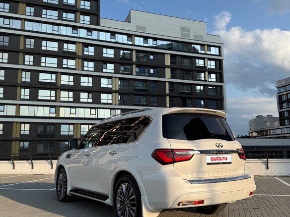2021 Infiniti QX80 I Рестайлинг 3, белый, 6500000 рублей - вид 7