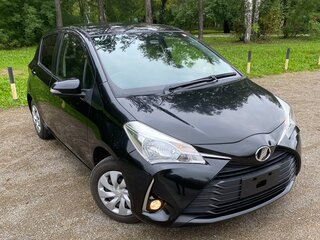2018 Toyota Vitz III (XP130) Рестайлинг, чёрный, 1130000 рублей, вид 2