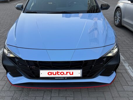 2022 Hyundai Elantra N I, голубой, 3500000 рублей, вид 3