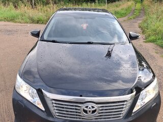2014 Toyota Camry VII (XV50), чёрный, 1650000 рублей, вид 2