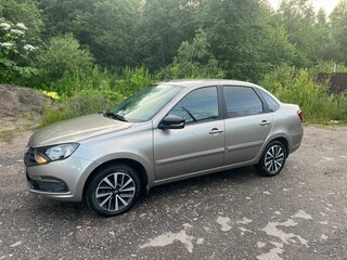 2019 Lada (ВАЗ) Granta I Рестайлинг, серебристый, 500000 рублей, вид 4