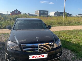 2007 Mercedes-Benz C-Класс 220 III (W204), чёрный, 950000 рублей, вид 1