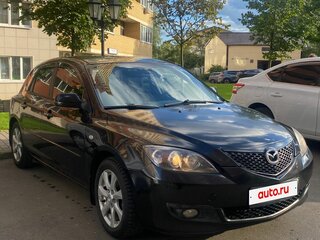 2007 Mazda 3 I (BK) Рестайлинг, чёрный, 500000 рублей, вид 1