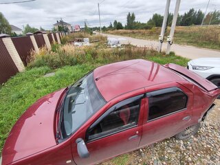 2010 Renault Logan I Рестайлинг, красный, 270000 рублей, вид 3